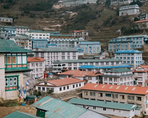 Namche Bazar During Everest Base Camp Trek